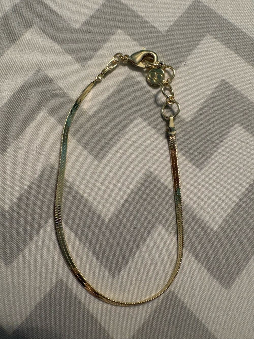 Gorjana Gold Venice Mini Herringbone Bracelet
